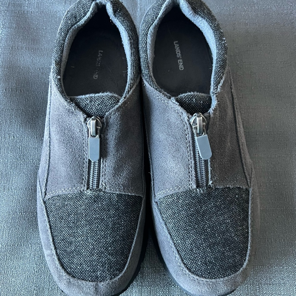Lands' End Women's gray Shoes size 8.5